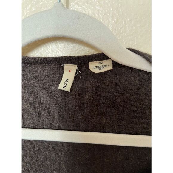 Moth Anthropologie Womens Tunic Shawl Size S/M Wool - Picture 3 of 5